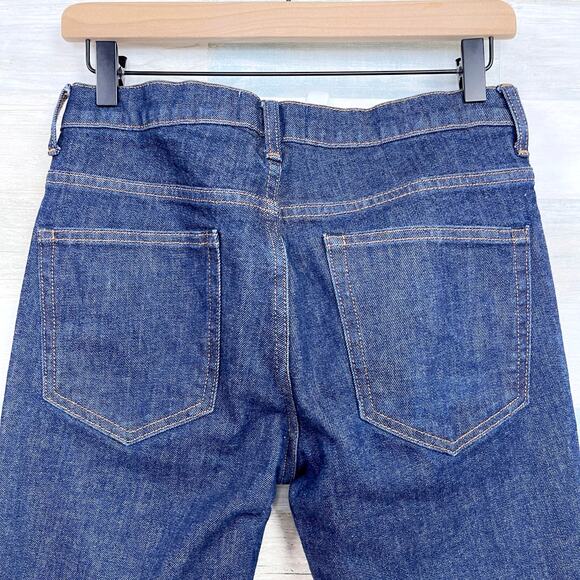 Everlane Slim Straight Leg Stretch Jeans Dark Wash 5 Pocket Denim Mens 29x30 - Picture 5 of 7